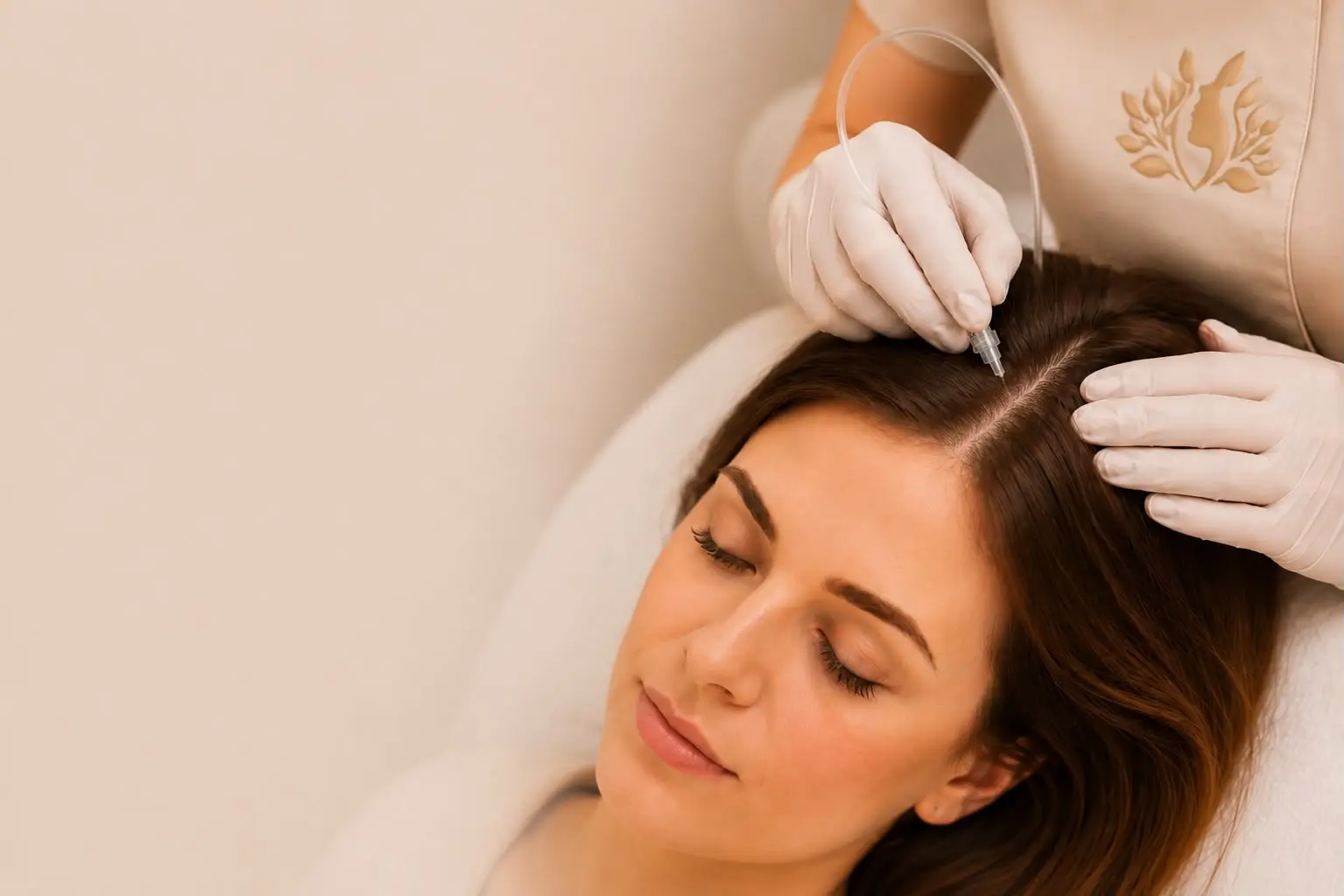 Karboksyterapia skóry głowy w klinice DermaElite w Lesznie